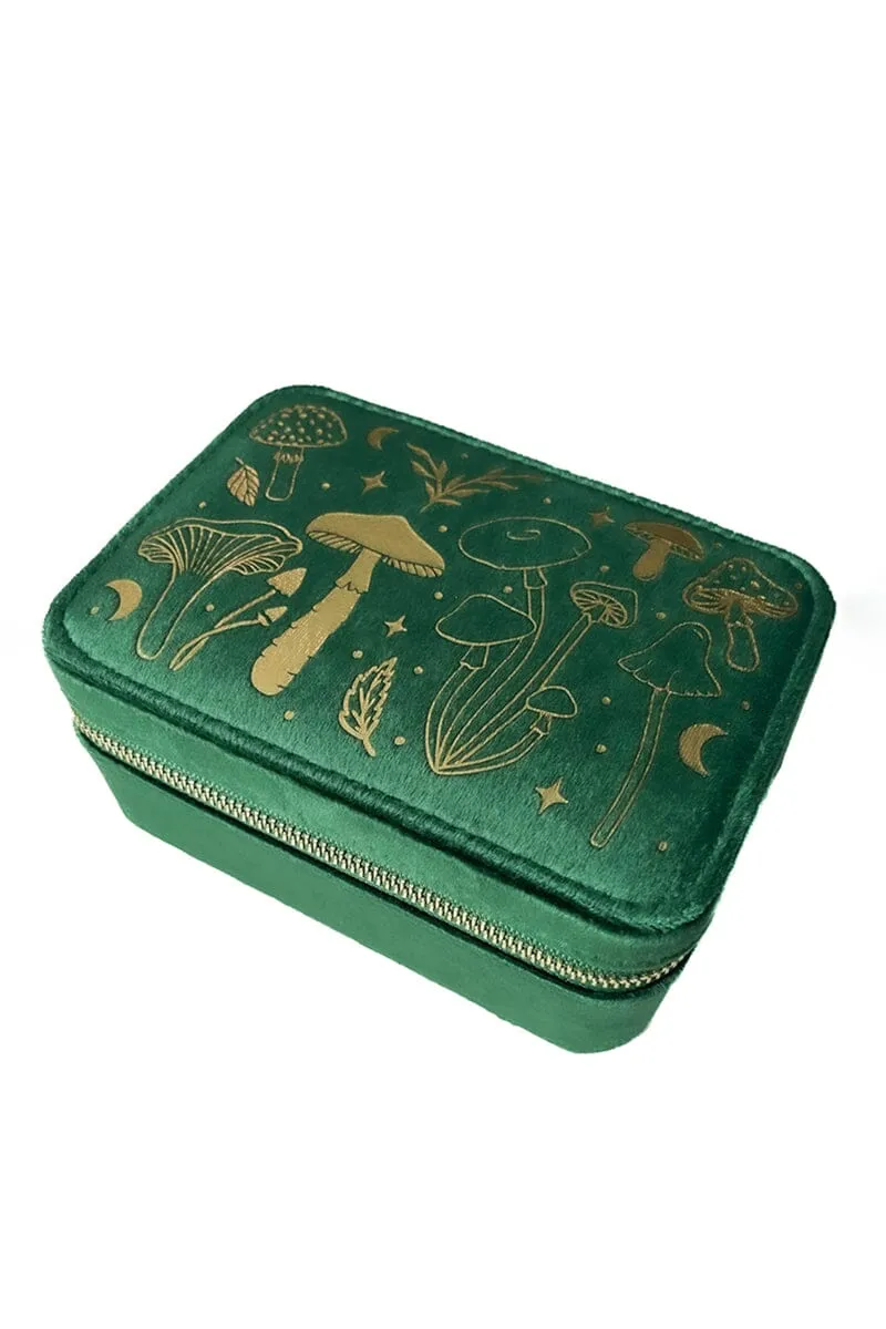 Green Witch Mushroom Jewellery Box