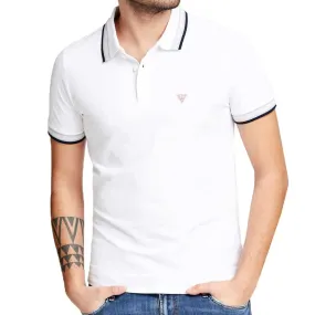 Guess Grady Polo Shirt - White M02P40K7O60