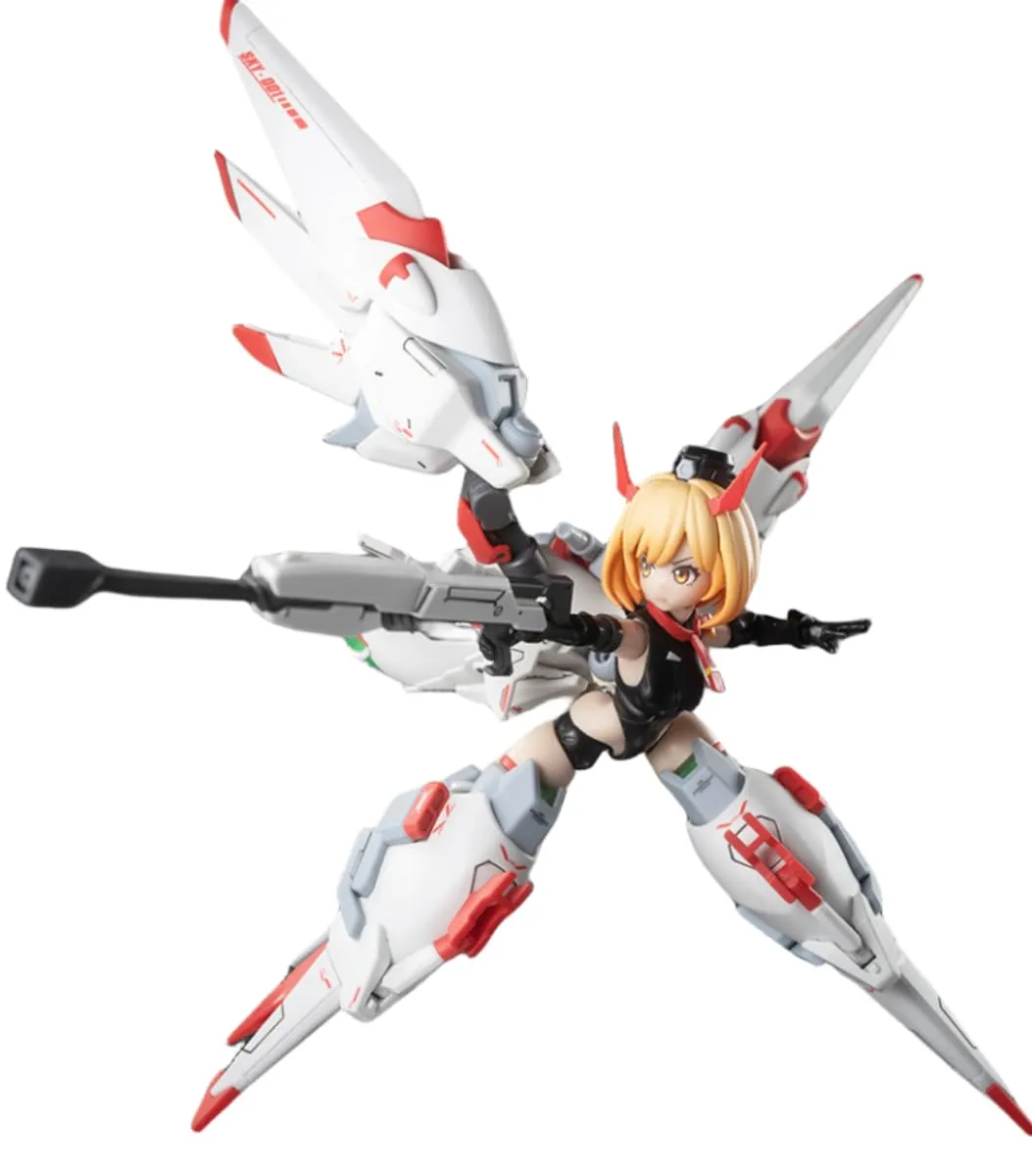 HiPlay BigFirebird x Hemoxian Plastic Model Kits: Full-Time Jijia, Kelly Janet, Mecha Musume, Anime Style Collectible Action Figures KL