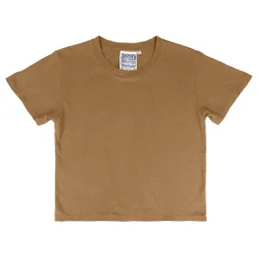 Jungmaven | Ojai Crop Tee in Coyote