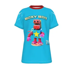 Kids Boxy Boo Blue Shirt