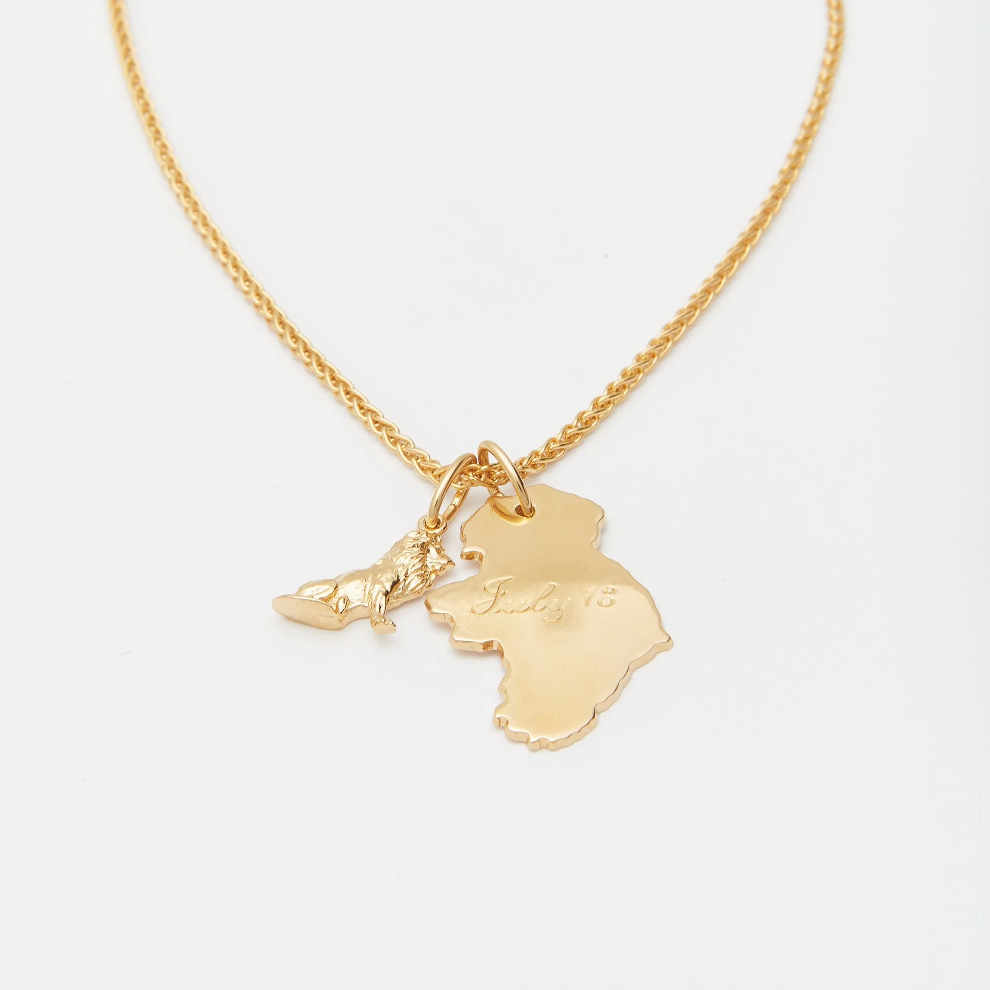 Les Origines Necklace in Gold