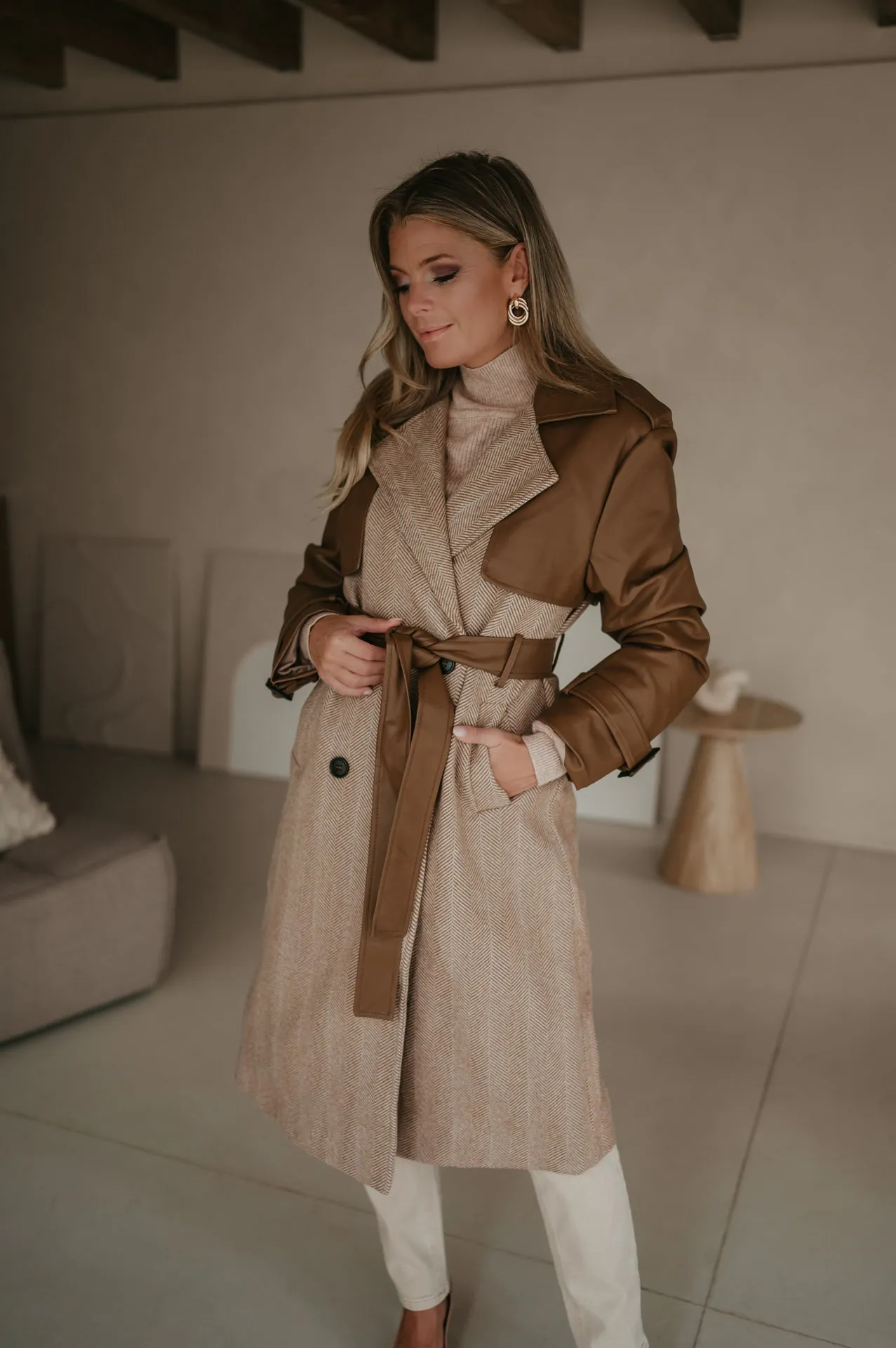 Limitata coat I Brown