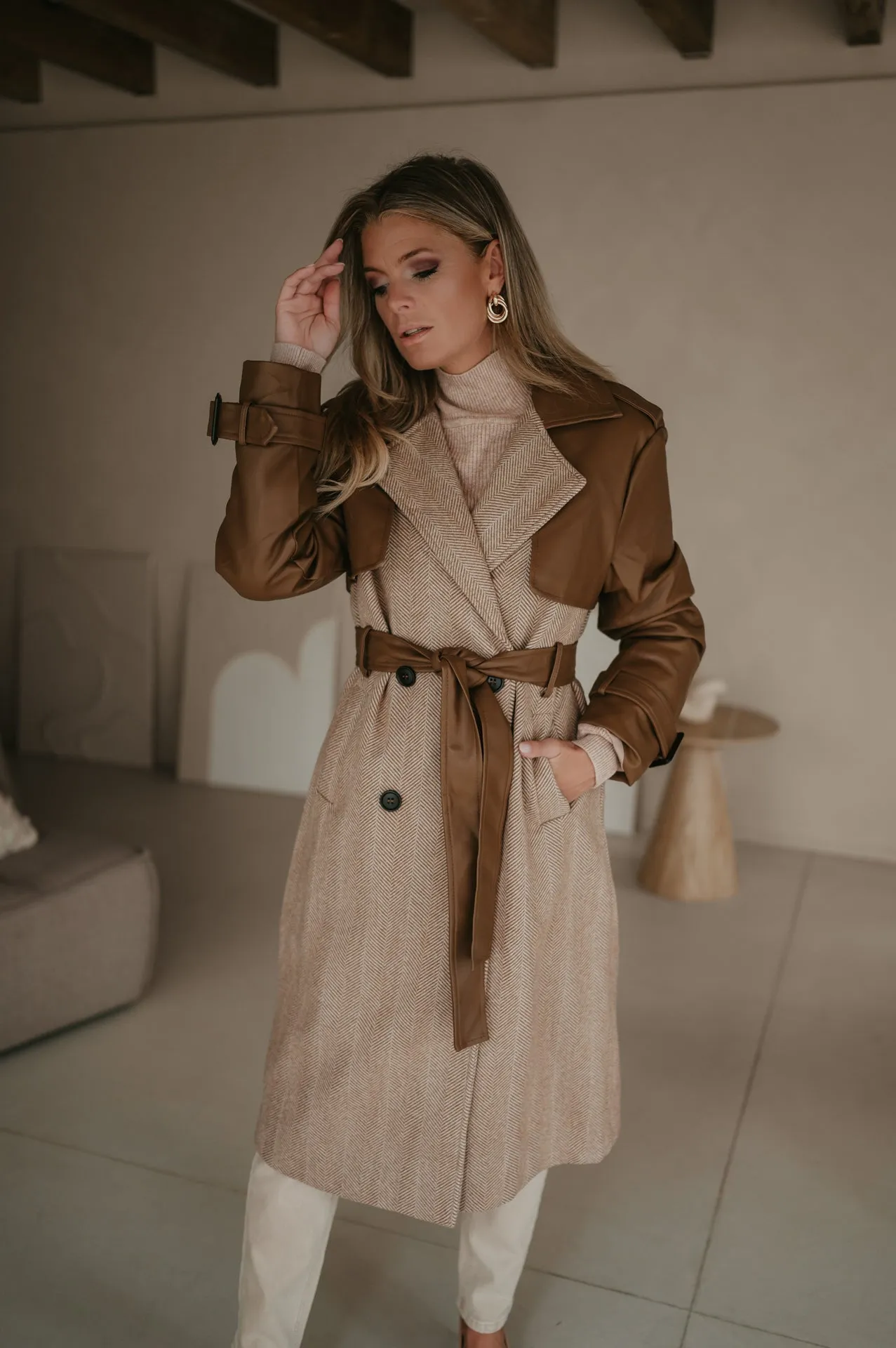 Limitata coat I Brown