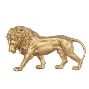 Lion Prowess Ornament - Gold