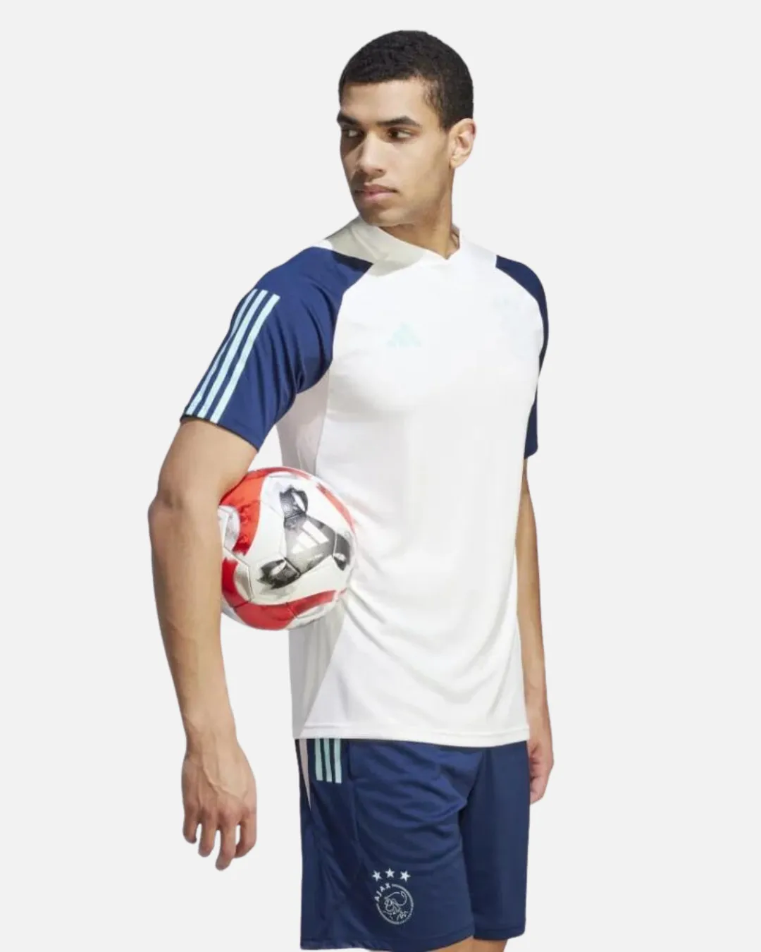 Maillot d'entrainement Ajax Amsterdam 2023/2024 - Blanc/Bleu