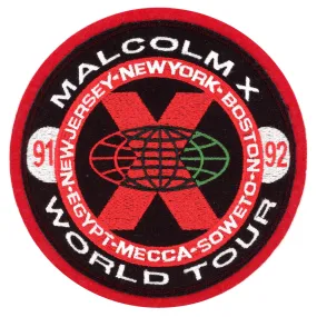 Malcolm X World Tour Patch