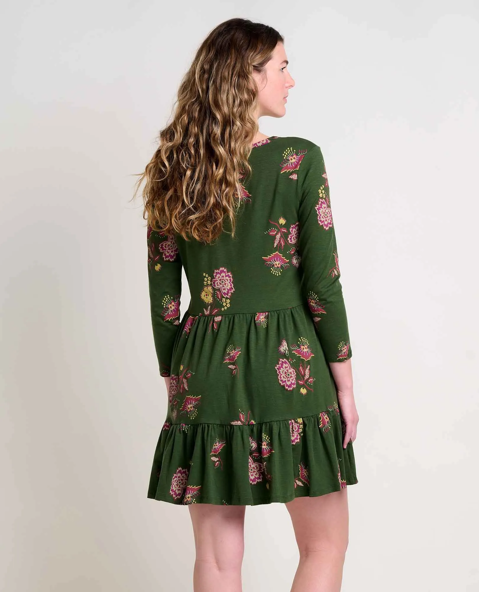 Marley Tiered Long Sleeve Dress