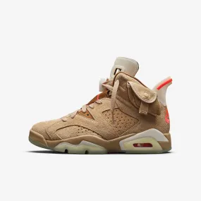 (Men's) Air Jordan 6 Retro SP x Travis Scott 'Cactus Jack British Khaki' (2021) DH0690-200