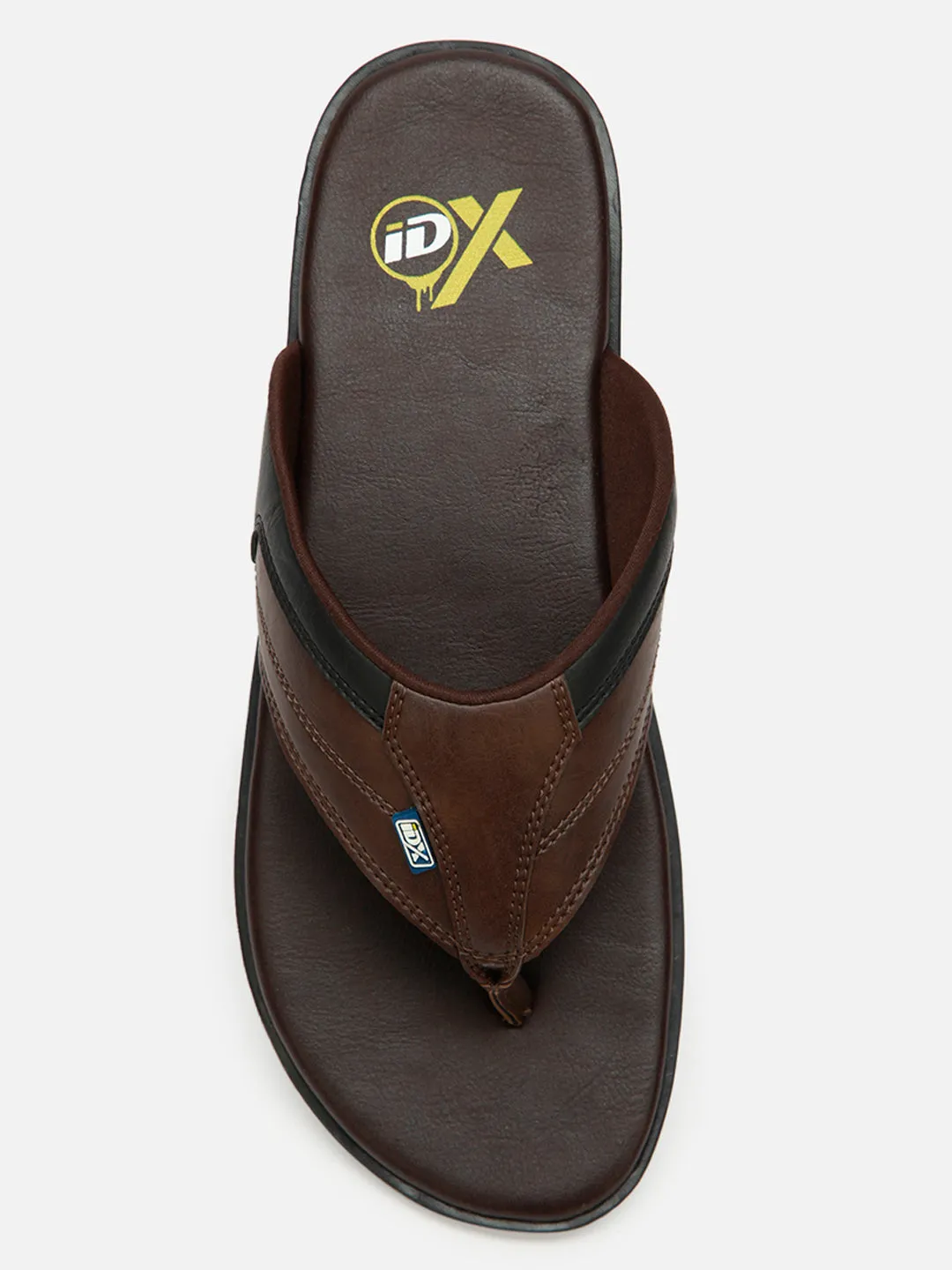 Men's Brown Navy Thong Style Sandal (IX5001)