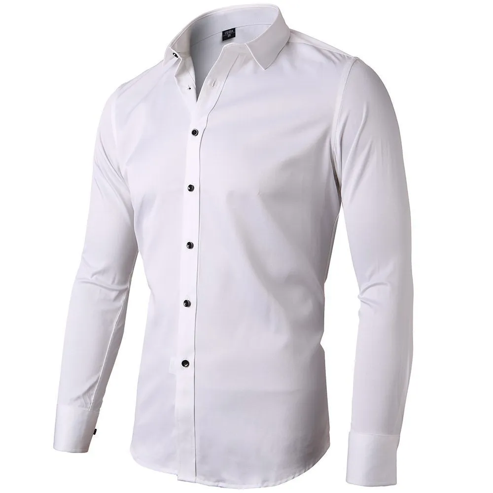 Men's Premium Fitted Dress Shirt