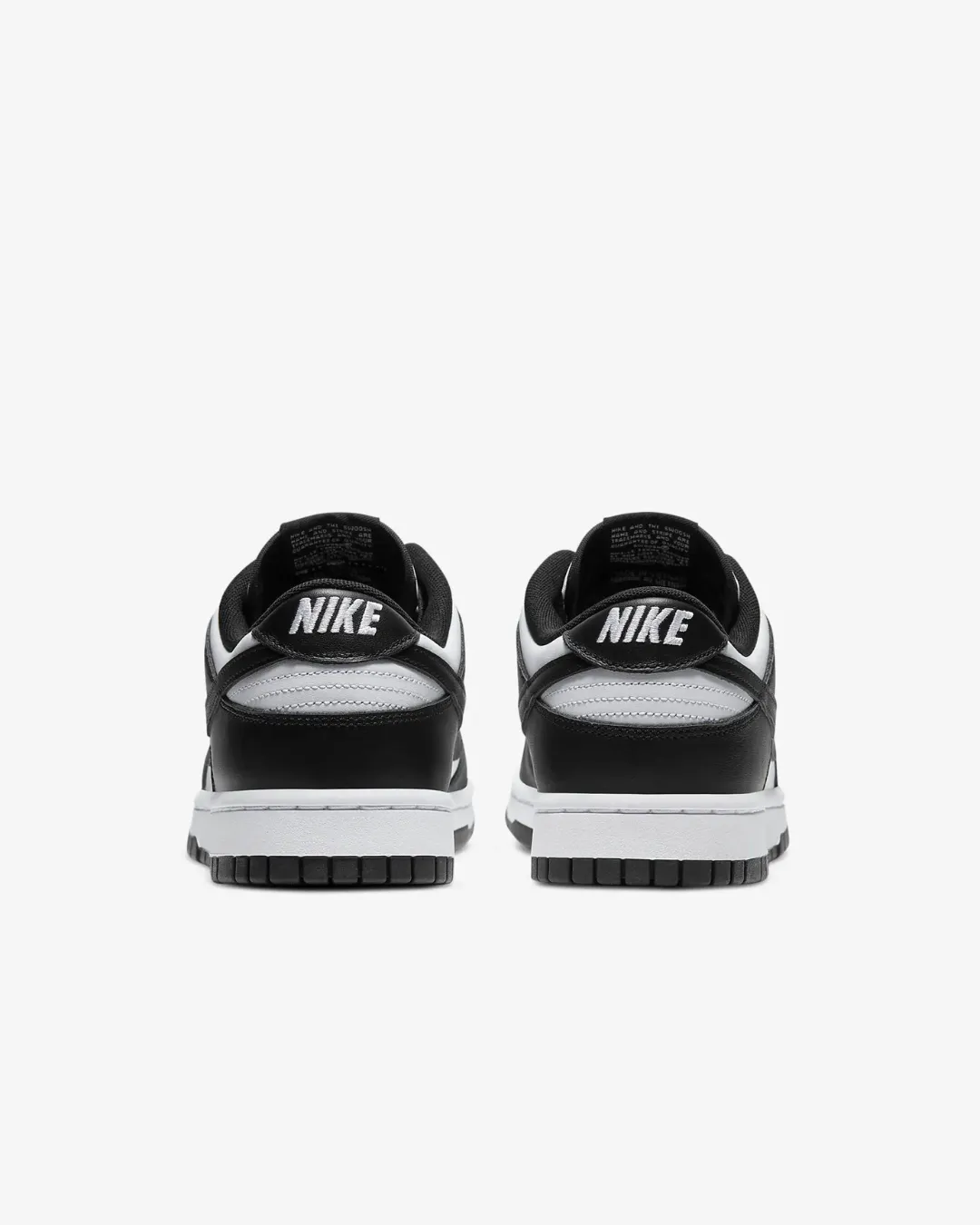 Nike Dunk Low Retro - Noir/Blanc