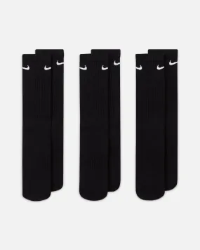 Pack de 3 paires de chaussettes Nike Everyday - Noir