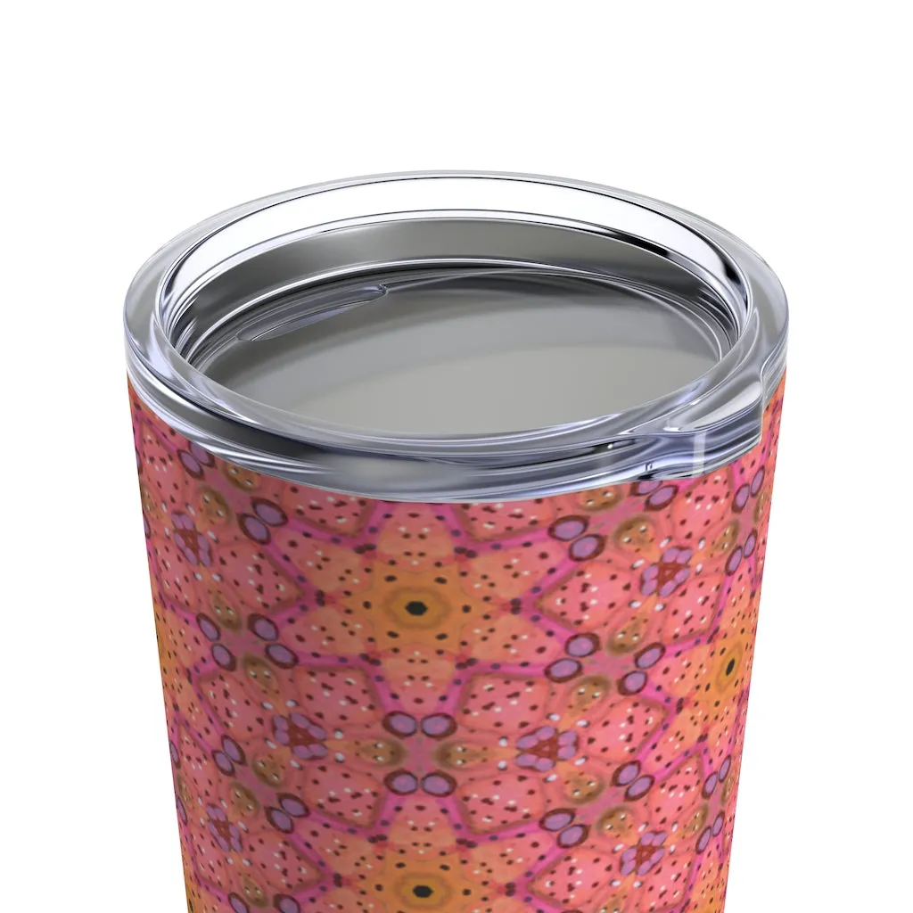 Pink Seahorse 1, 20 oz Steel Tumbler