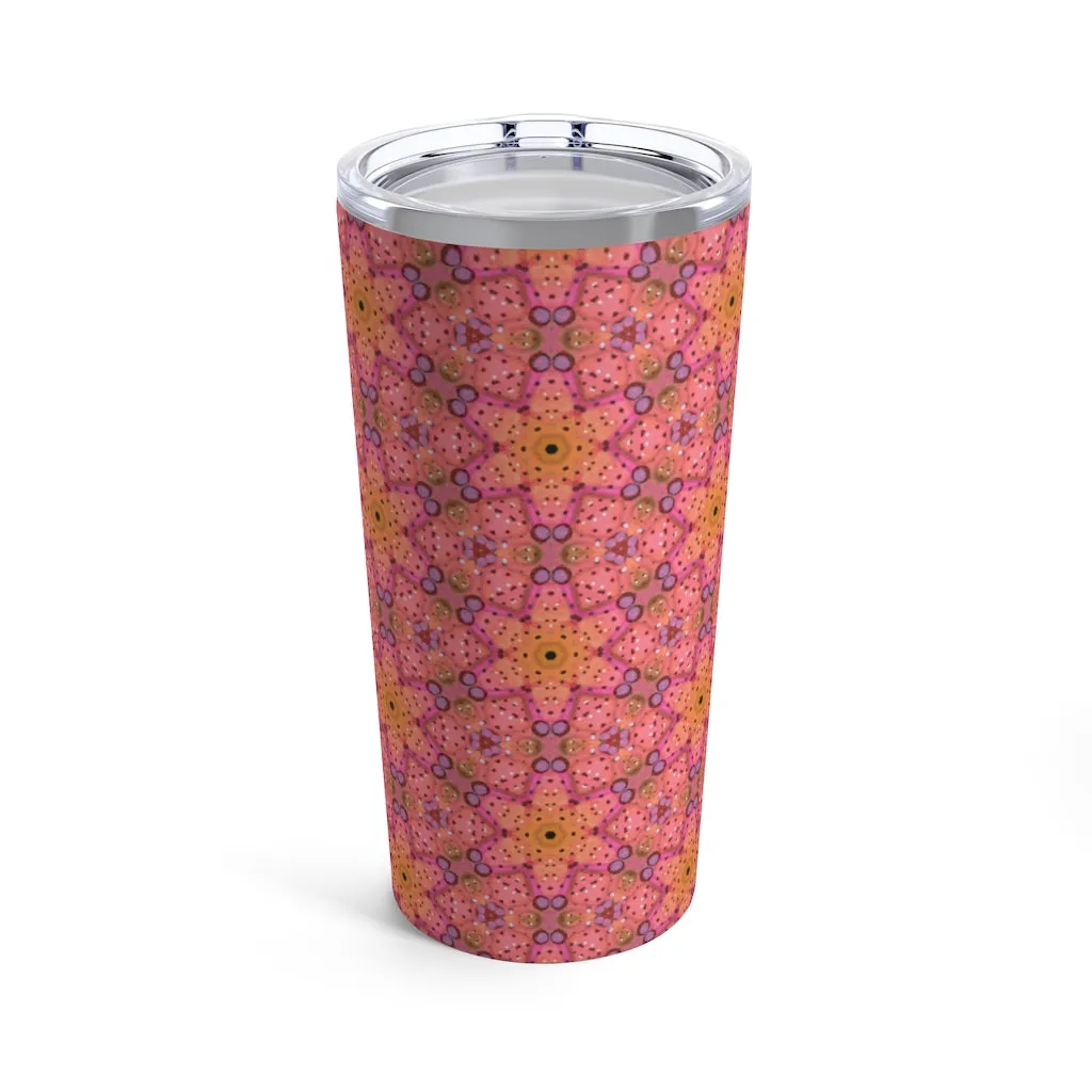 Pink Seahorse 1, 20 oz Steel Tumbler