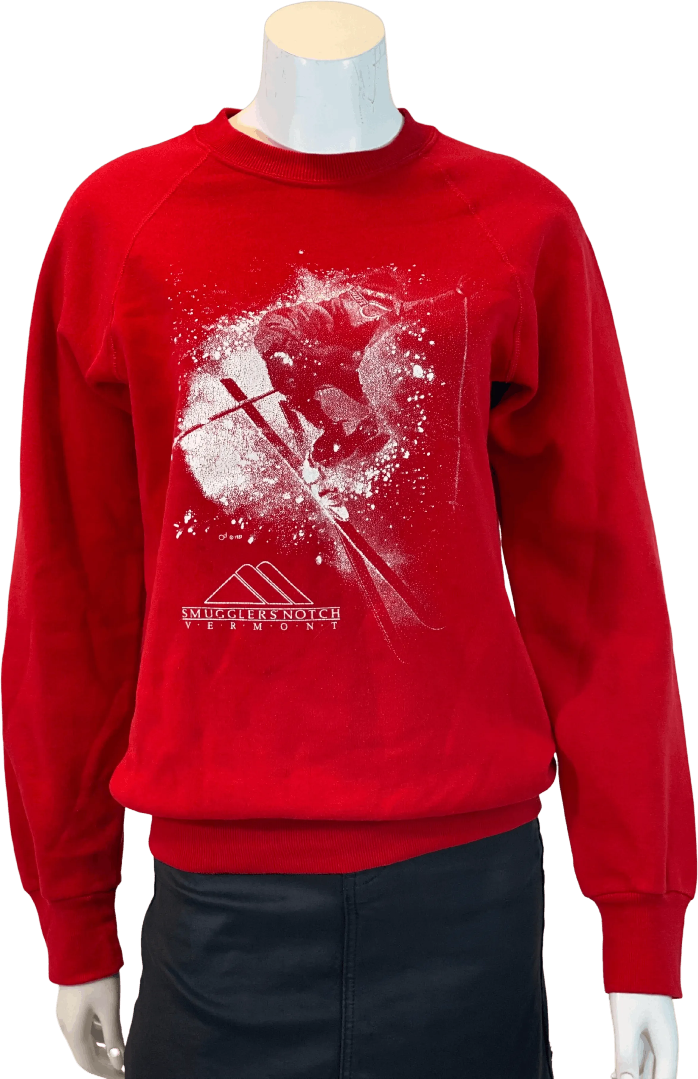 "Smugglers Notch" Ski Sweatshirt by Bassett Walker