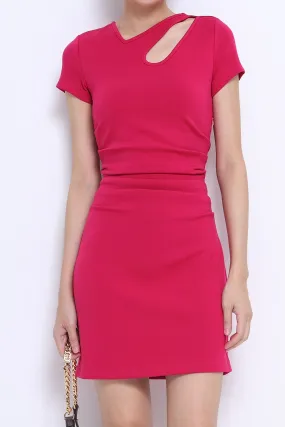 Rika Cutout Scuba Dress