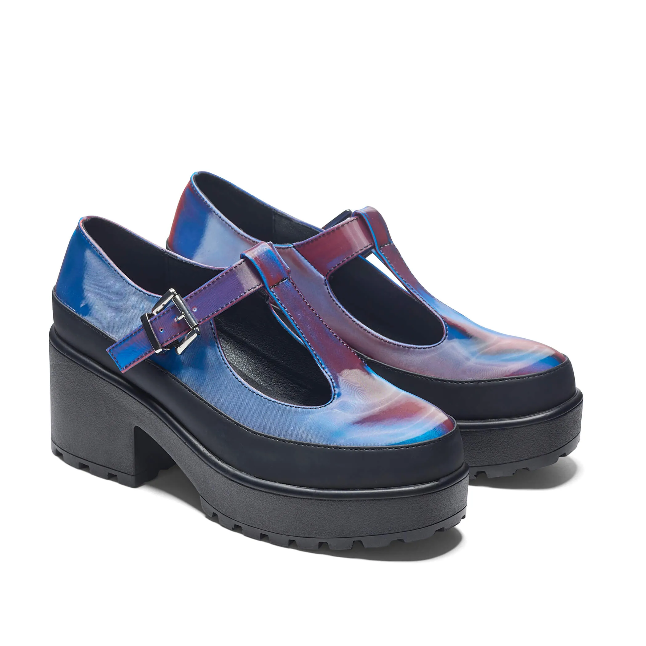 Sai Iridescent Mary Jane Shoes ' Soap Bubbles Edition'