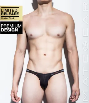 Sexy Men's Swimwear Sexy Men's Swimwear Ultra Swim Pouch Bikini - Min Hoon (Solid Front / Half-Back)