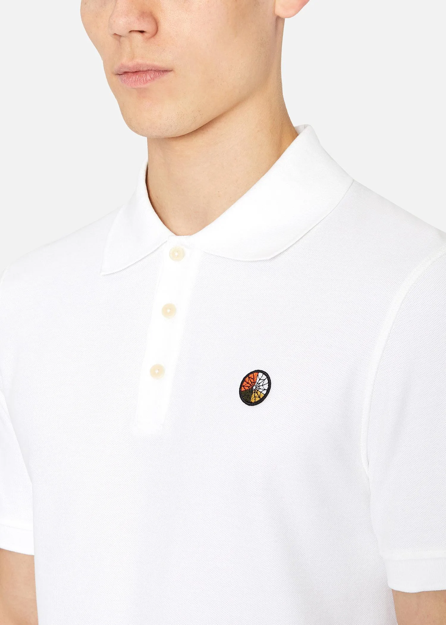 SI S/S POLO WHITE