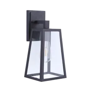 Sonar 1 Light Outdoor Lantern - Black