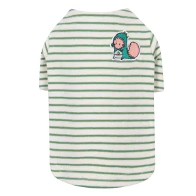 Stripe Honey Bee Sweatshirt - Green