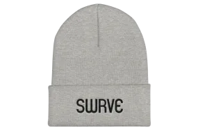 swrve 1968 BLACK embroidered beanie