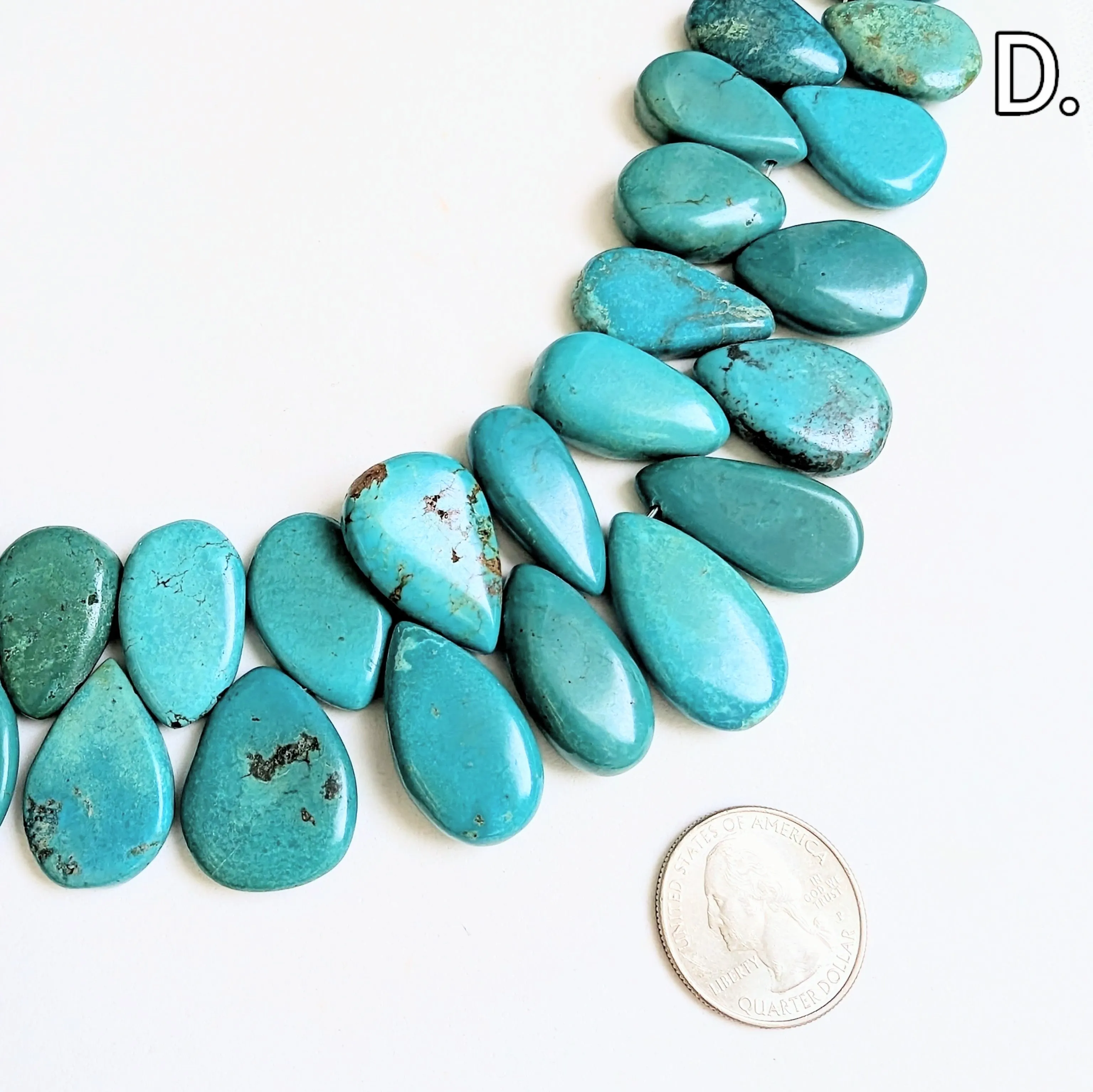 Turquoise Teardrop