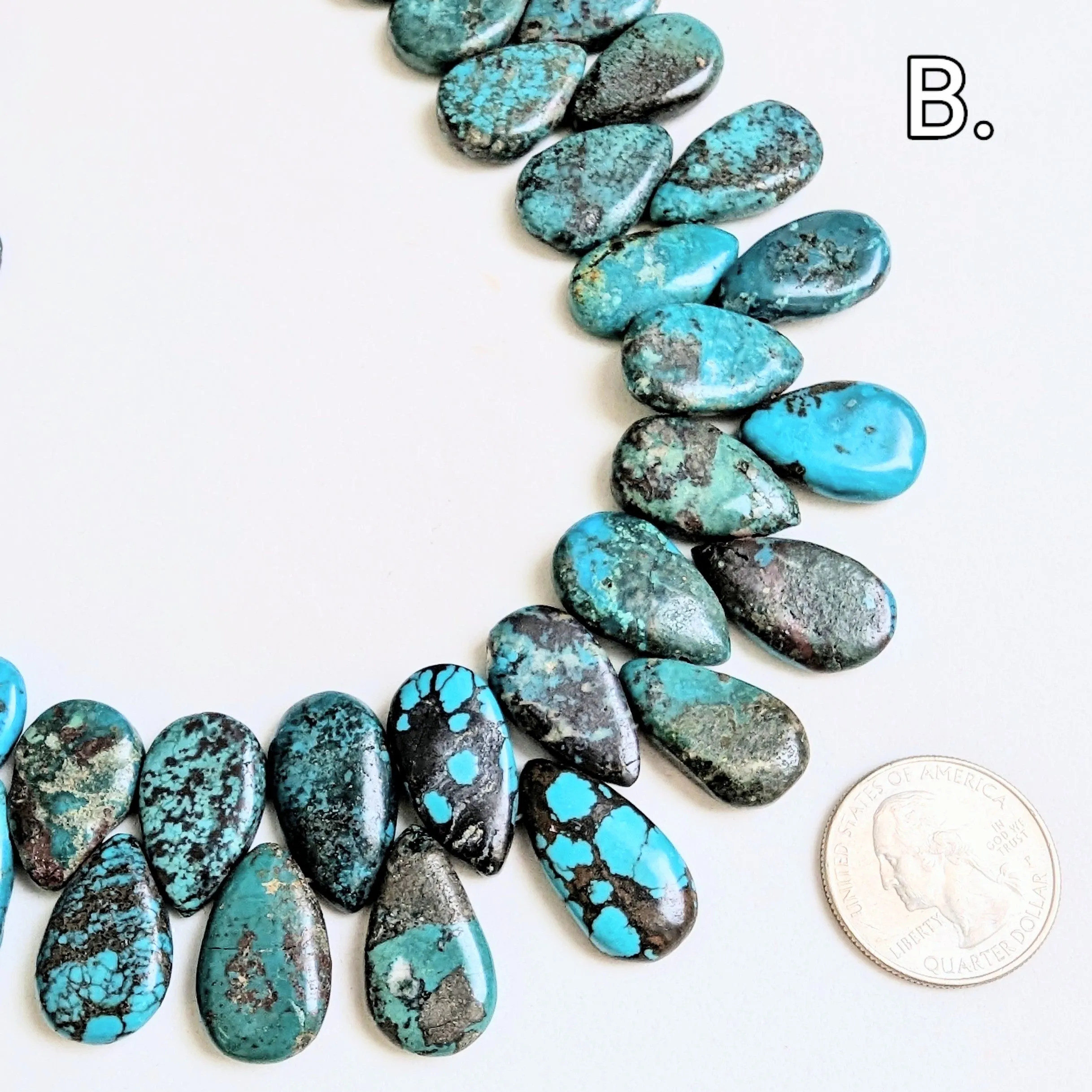 Turquoise Teardrop