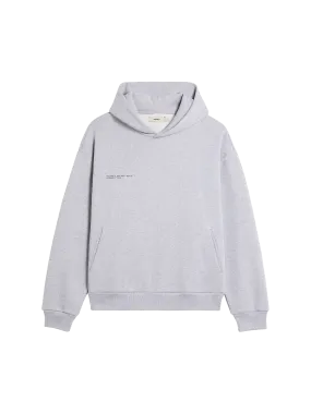 Womens 365 Heavyweight Hoodie—grey marl